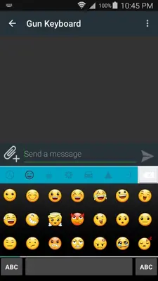 Gun Keyboard android App screenshot 5